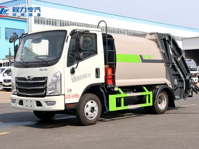 藍(lán)牌中馬力最大-5.8方壓縮垃圾車