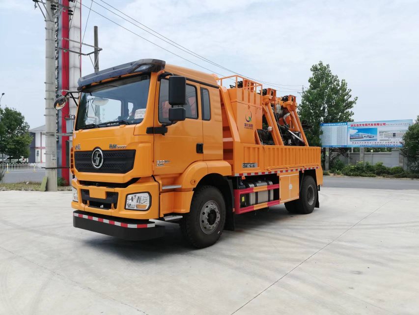 陜汽德龍X3000單橋打撈車/專用清障車