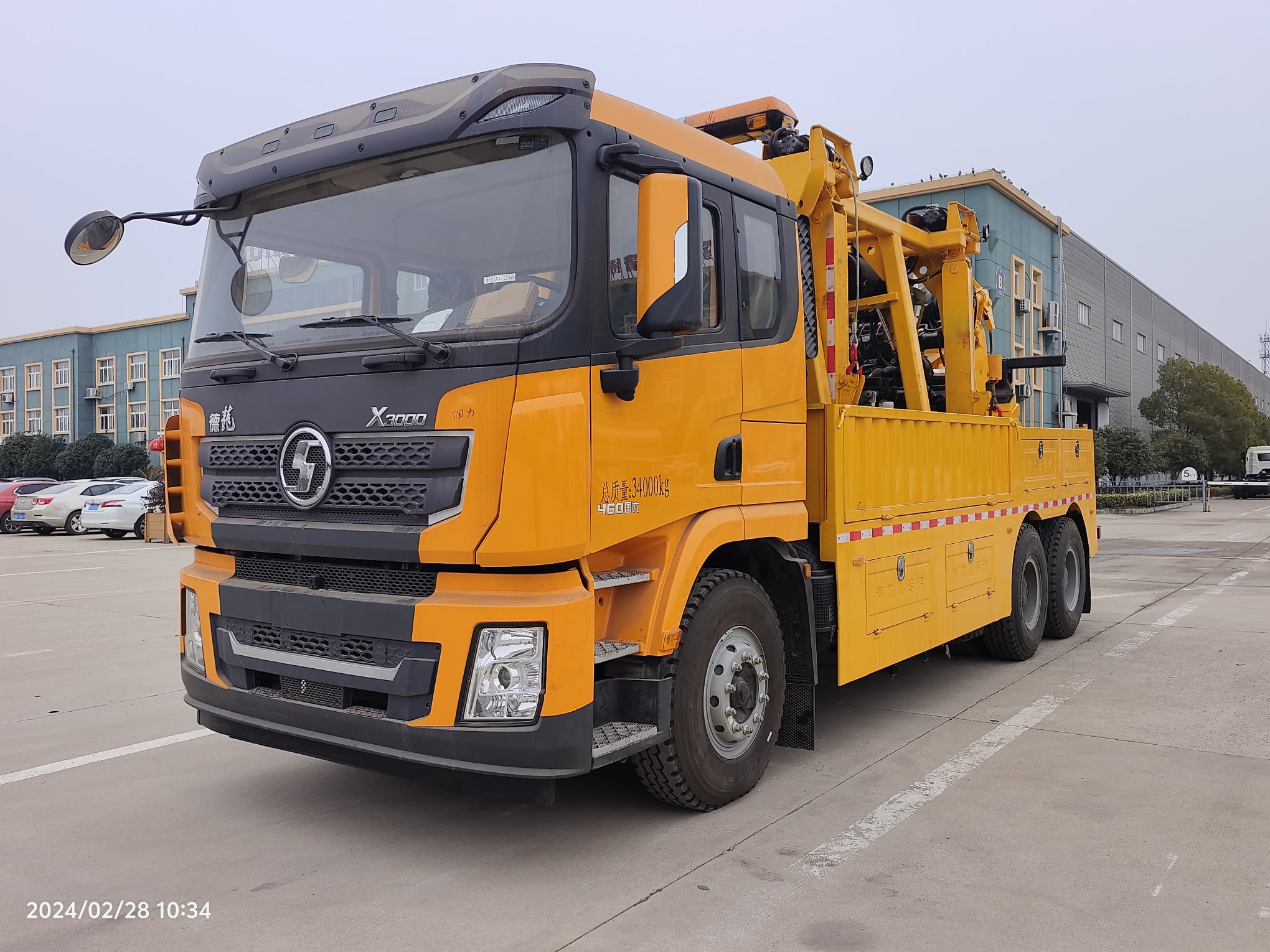 陜汽X3000打撈車/專用清障車